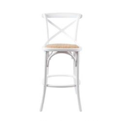 Cafe Bar Stool - White